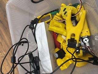 Image of the robot parts